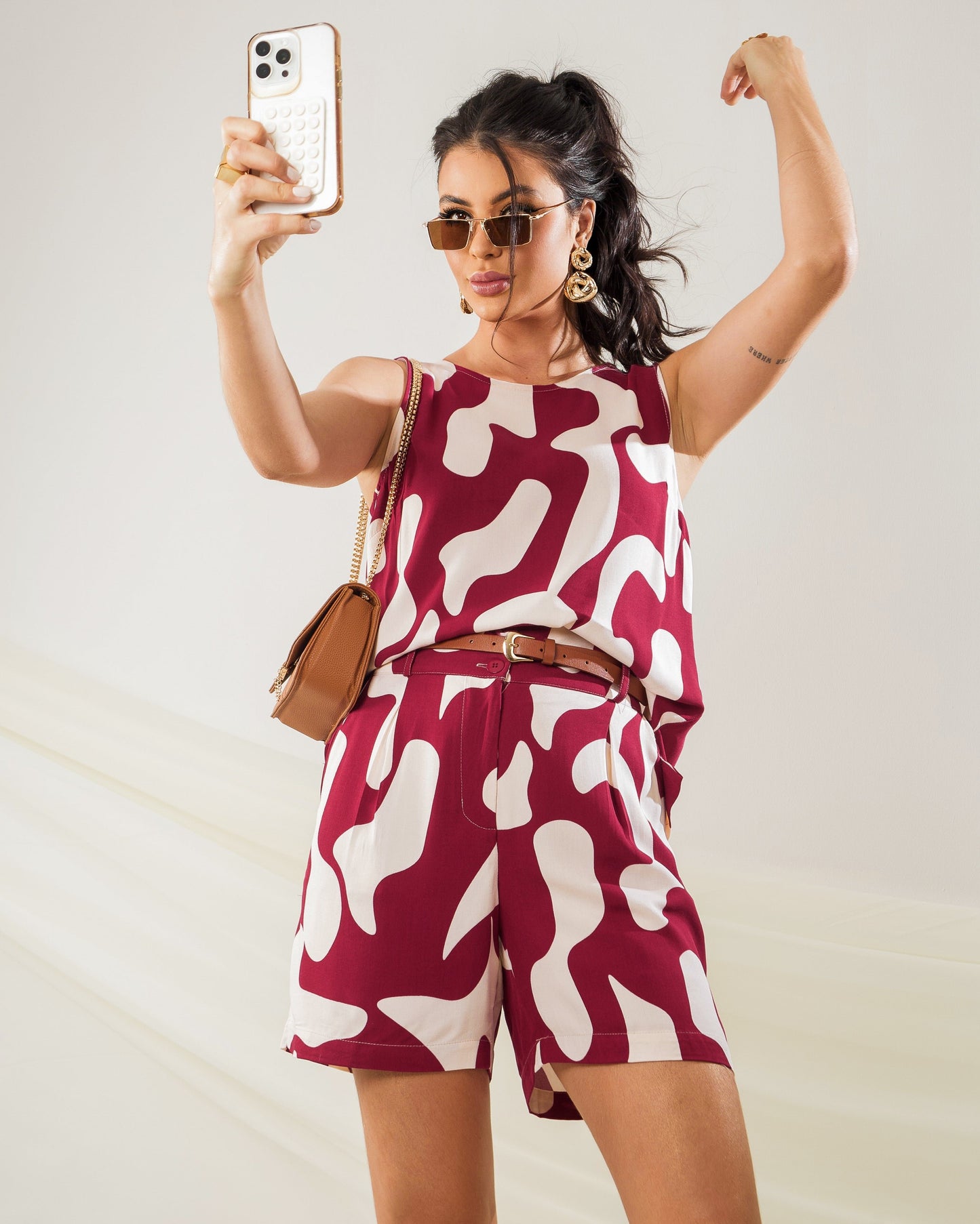 Conjunto Regata e Shorts 07061