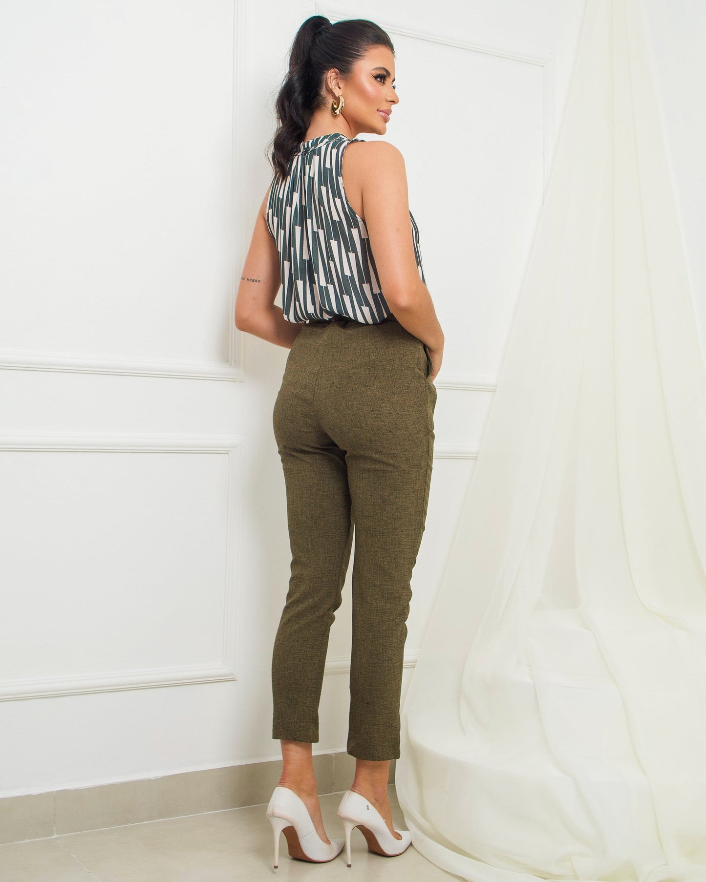 Calça com Cinto 29270