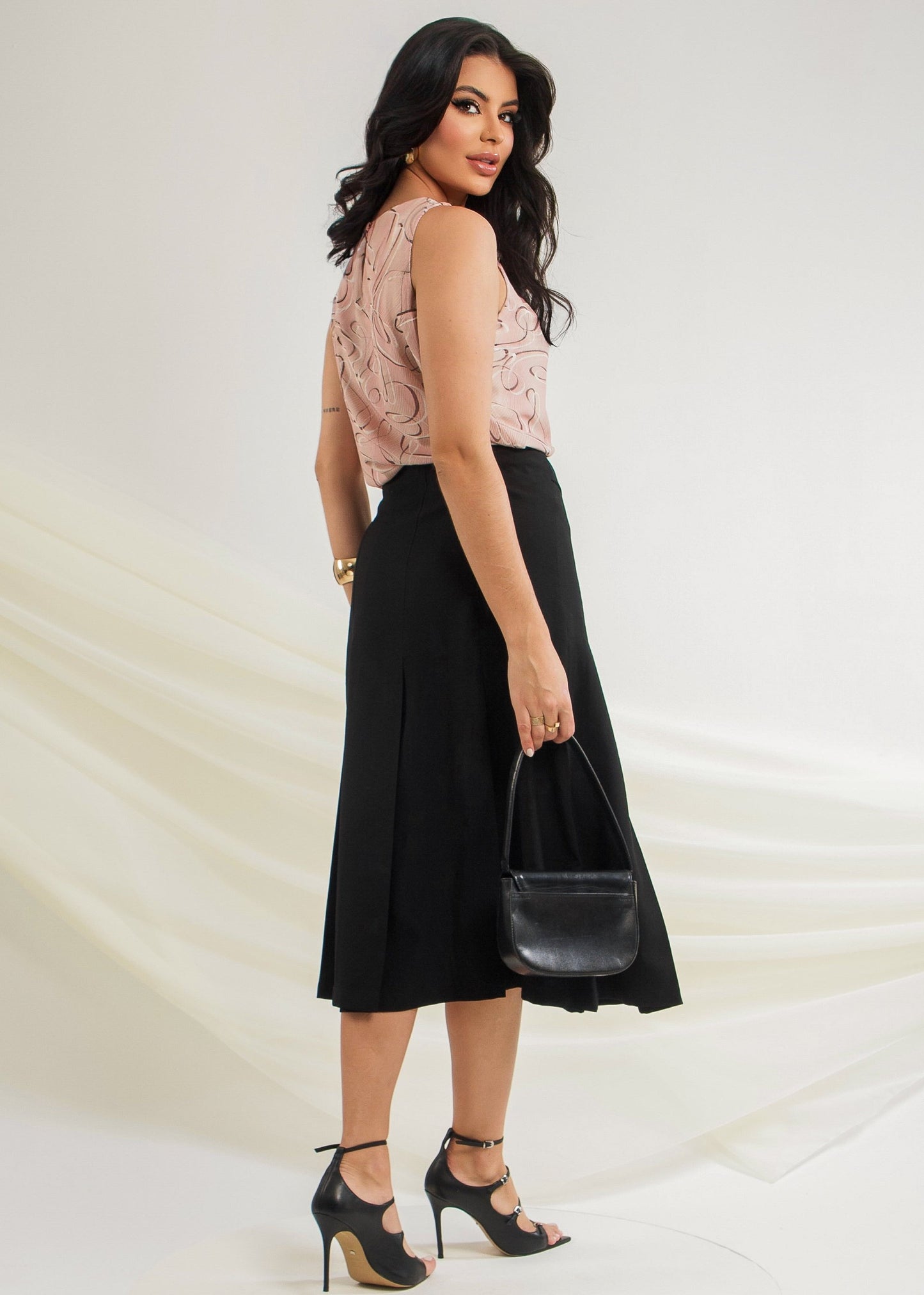 Saia Midi Pregas 09073