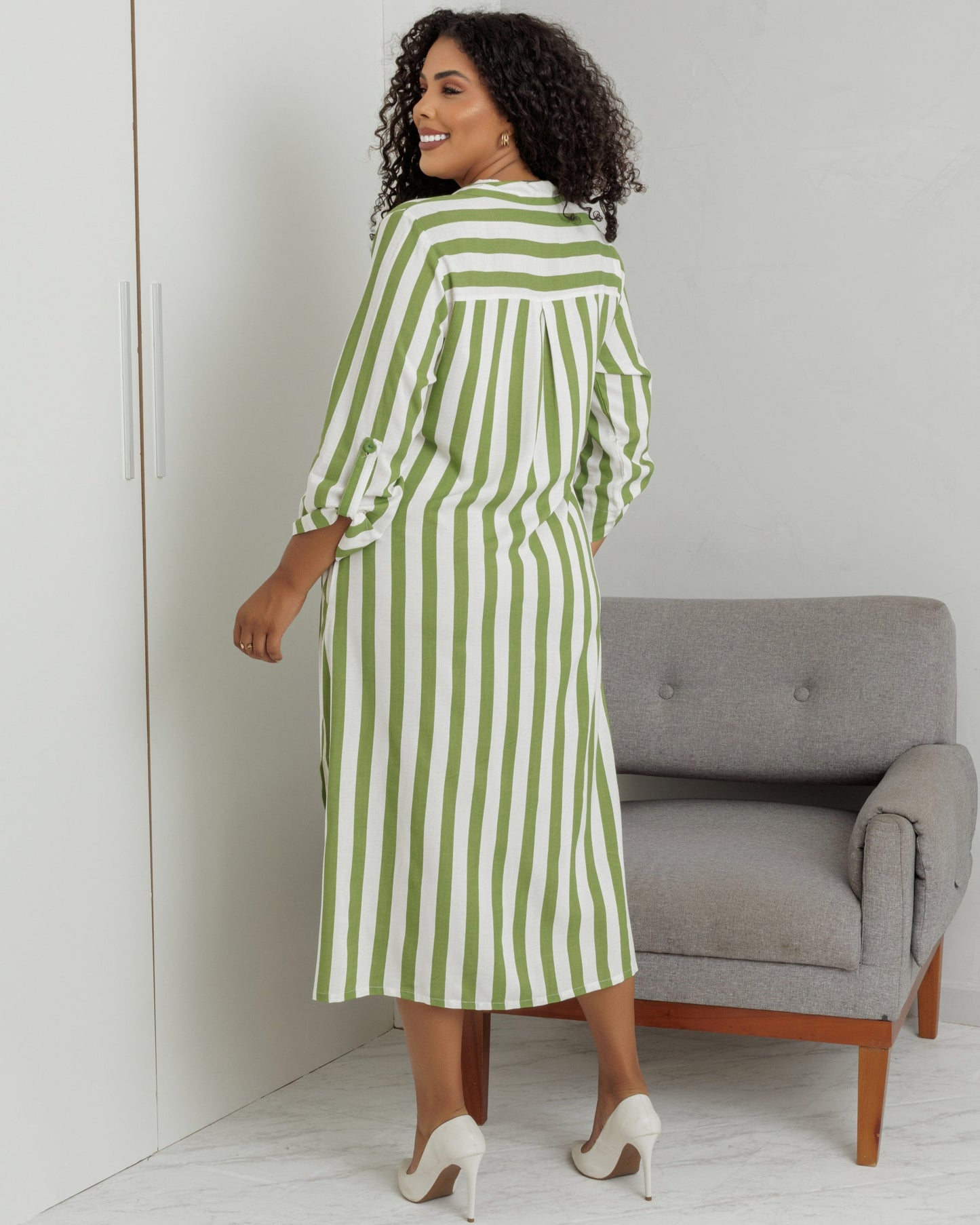 Chemise Plus Listrado