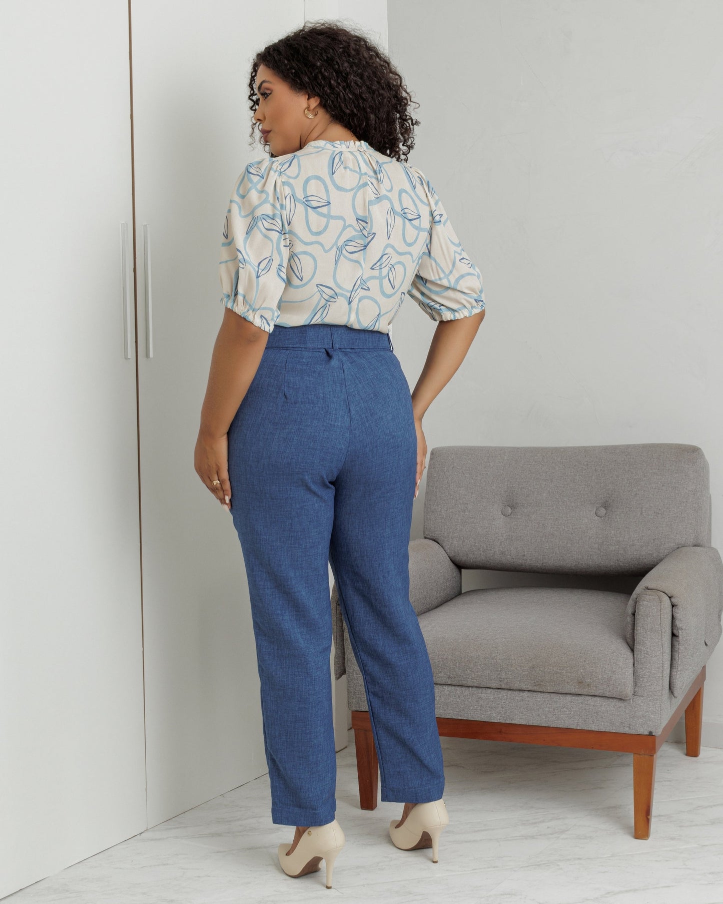 Blusa Manga Bufante 91490
