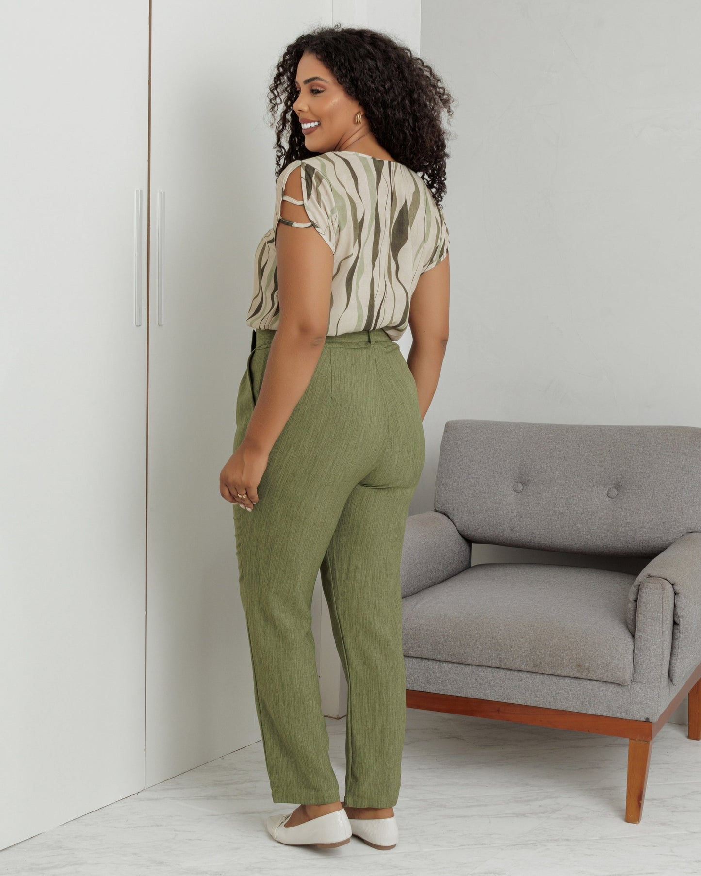 Blusa Detalhe Palito Plus 49473