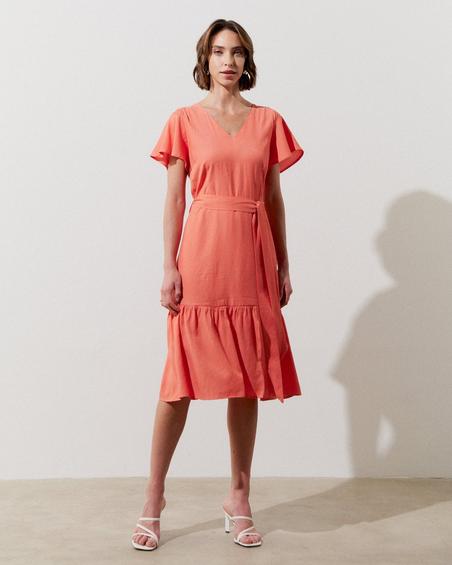 Vestido Mídi Coral 90100