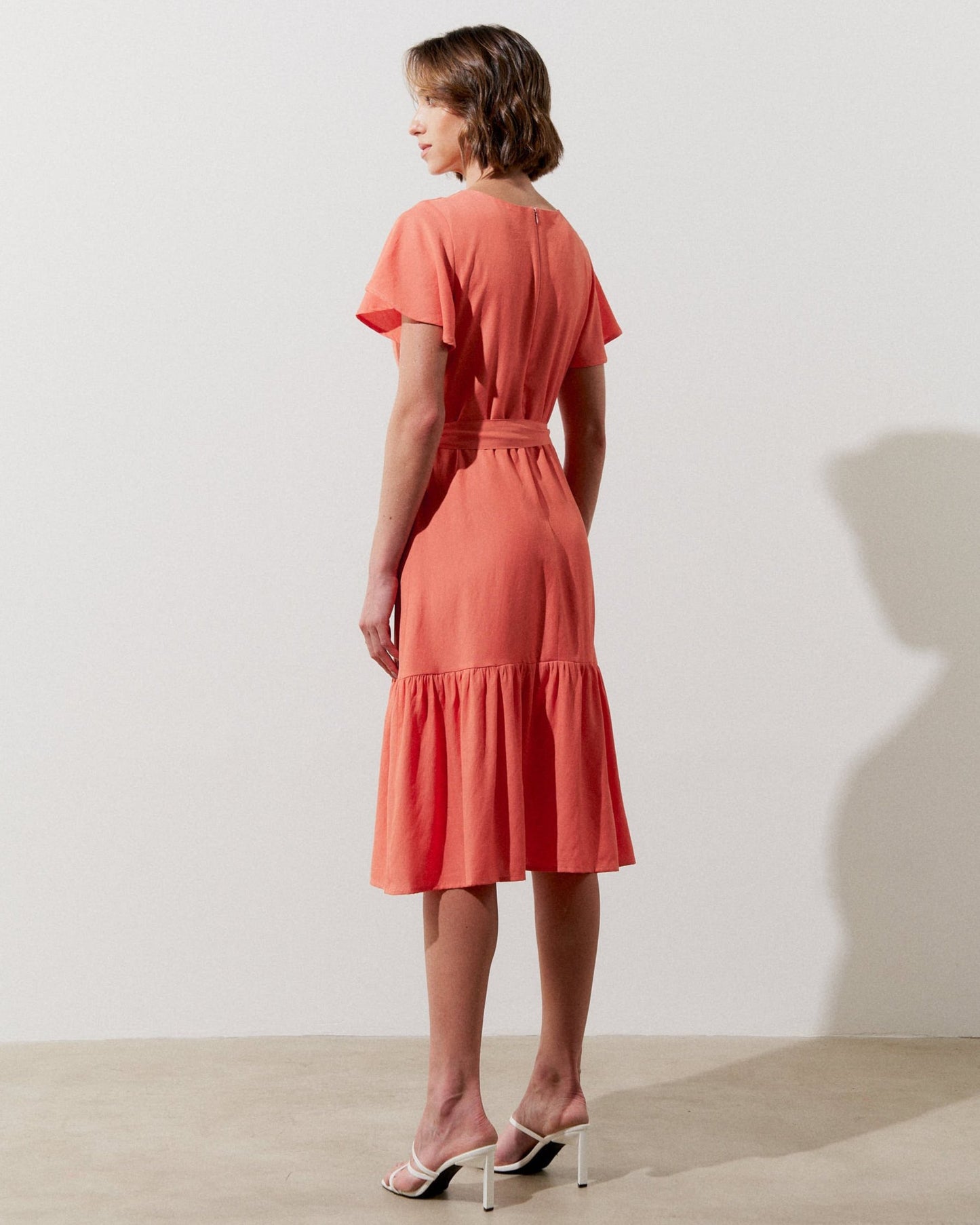 Vestido Mídi Coral 90100