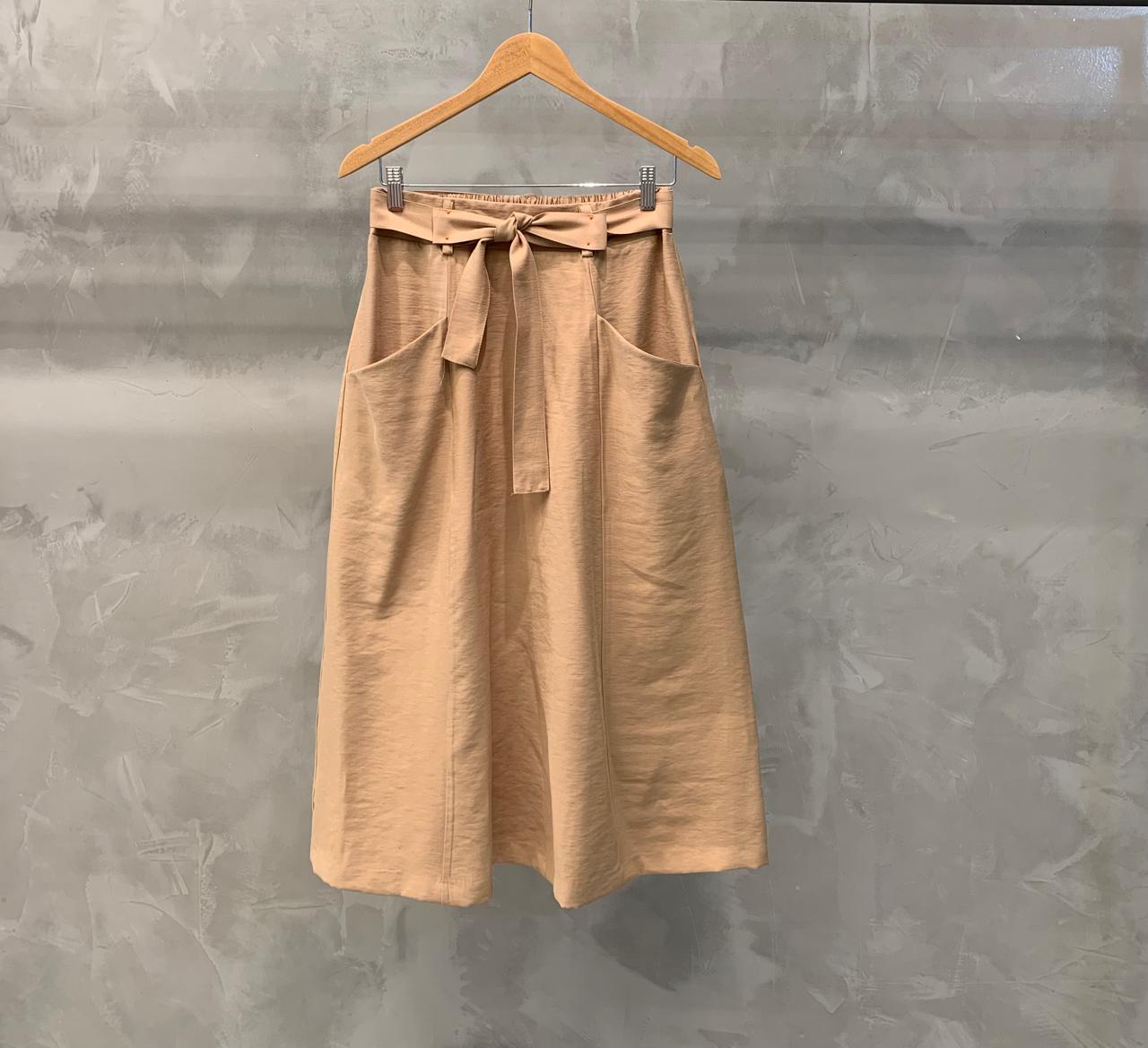 Saia Midi Com Faixa 91161