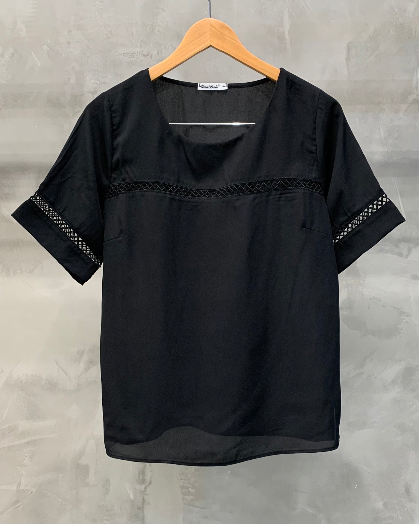 Blusa Plus Renda 90080