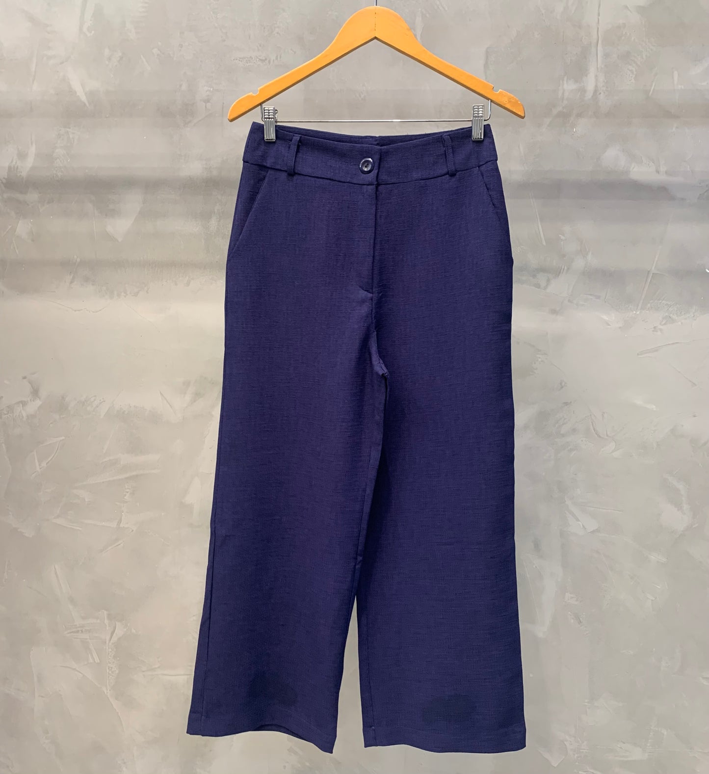 Calça Pantacourt Azul Marinho 29540