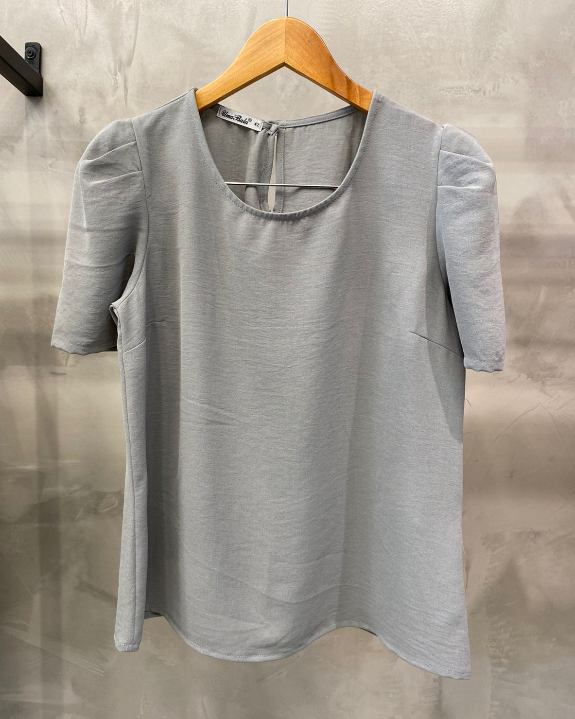 Blusa Plus Manga Bufante 80721