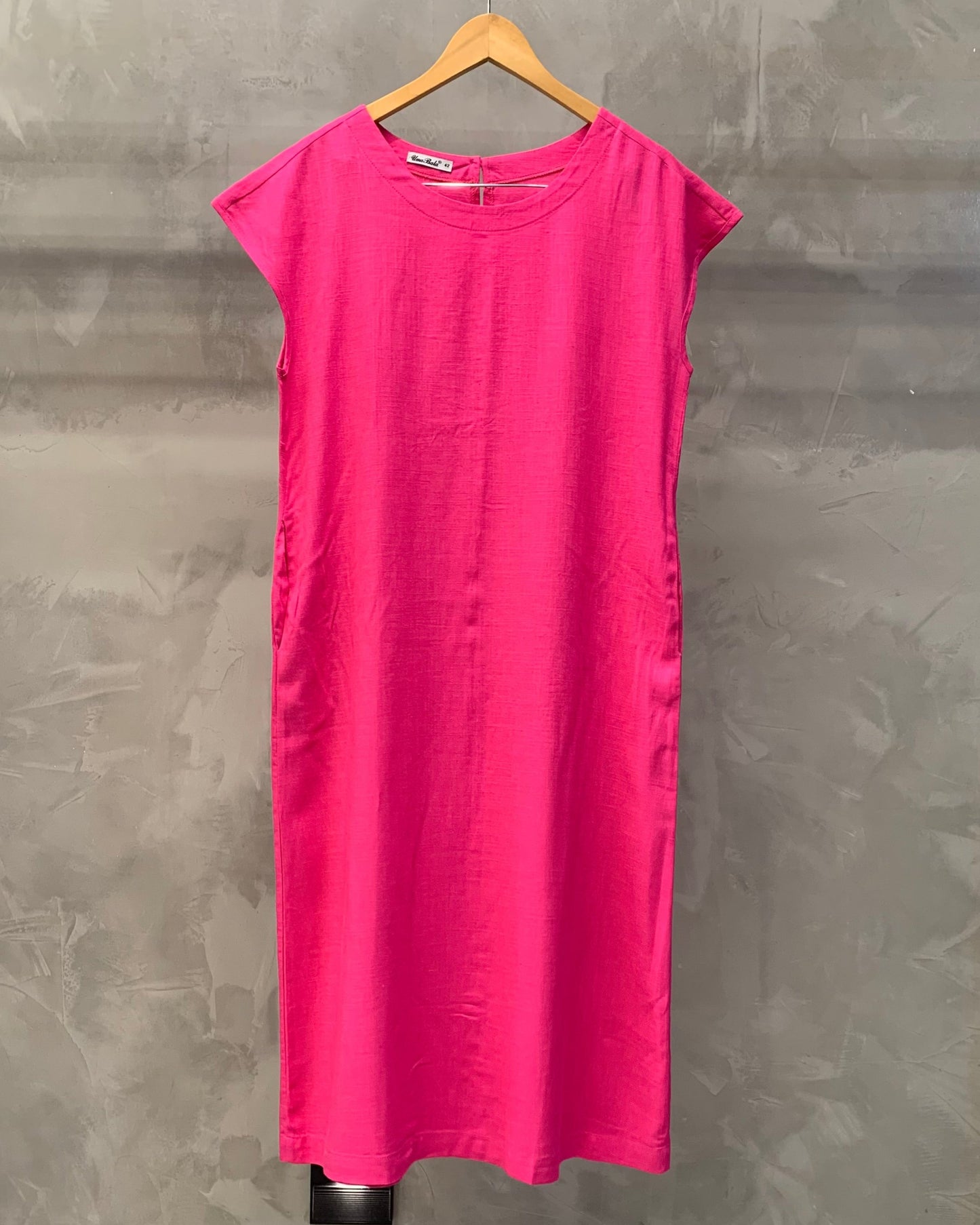 Vestido Plus de Linho 90270