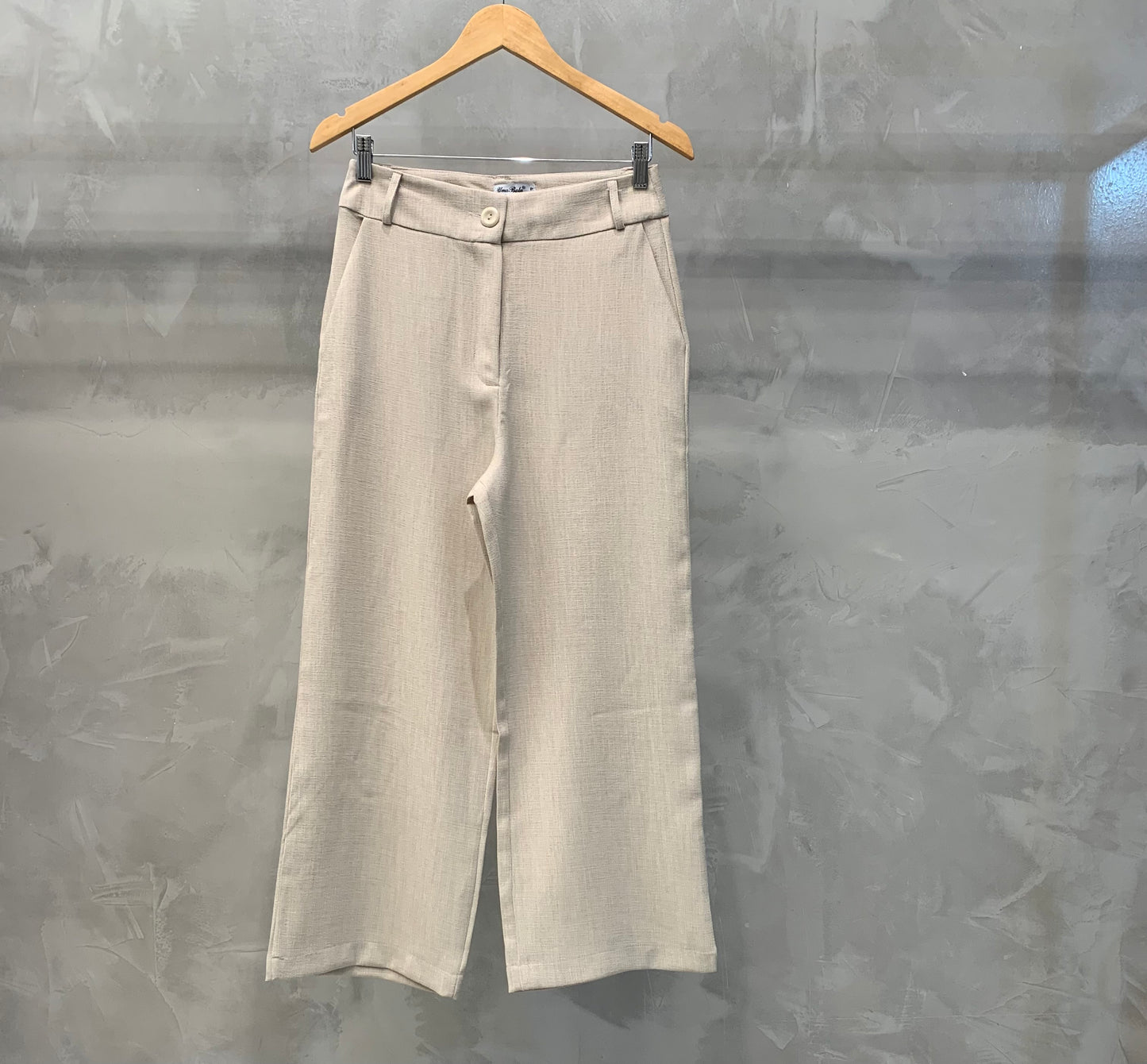 Calça Pantacourt Bege 29540