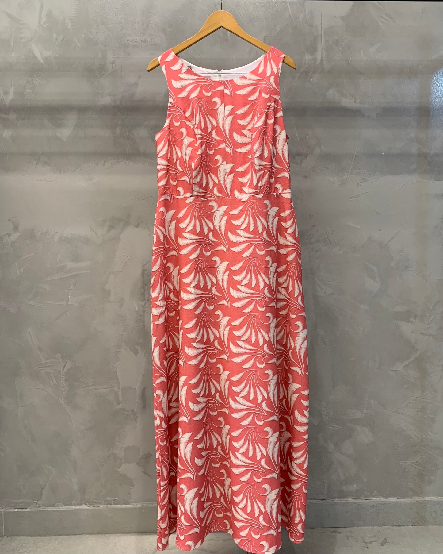 Vestido Plus Longo Estampado 50641