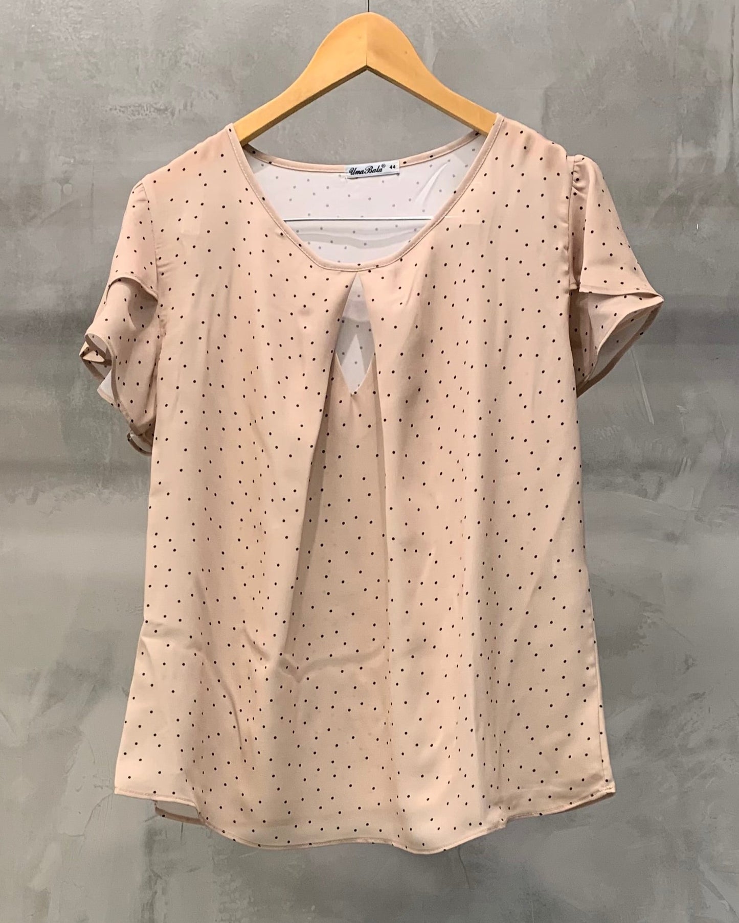 Blusa Plus Poá 90380