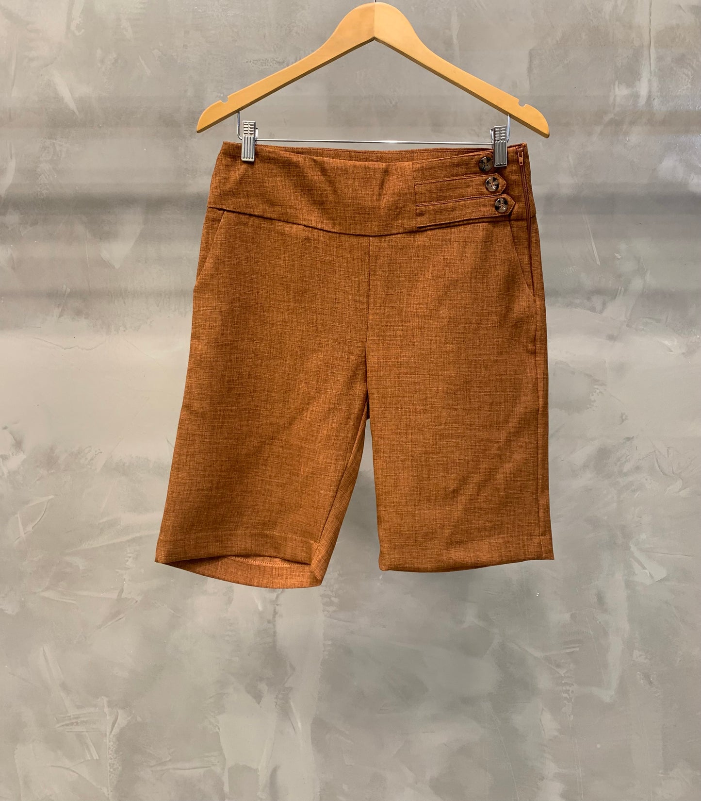 Bermuda Cós Botões 02926