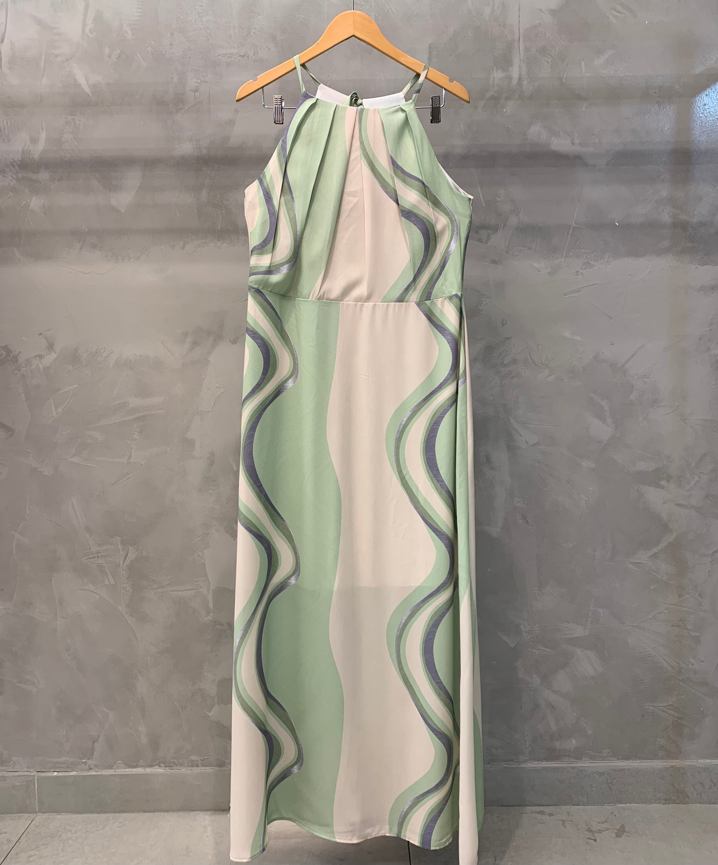 Vestido Plus Verde 50240