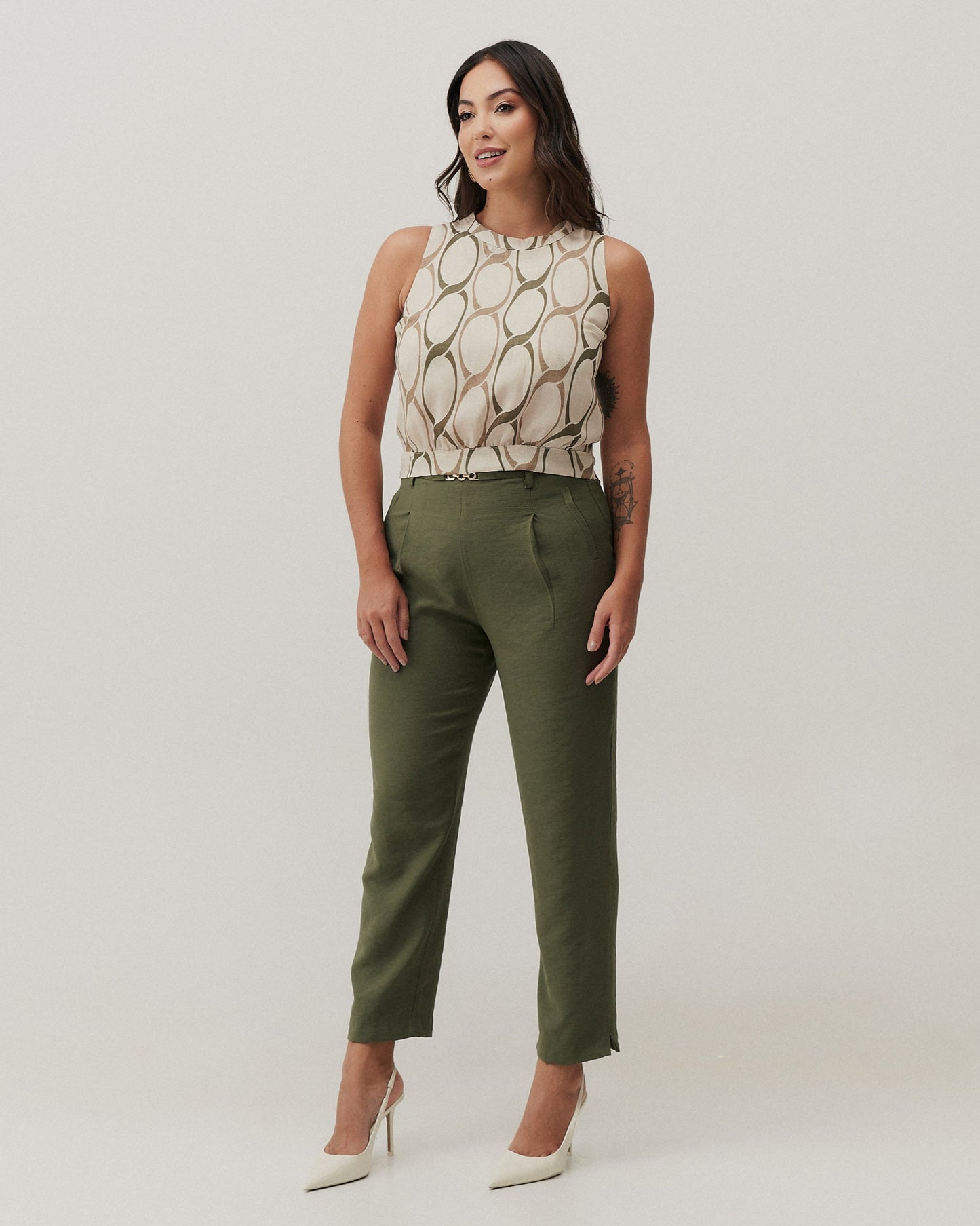 Regata Cropped Estampado 50728