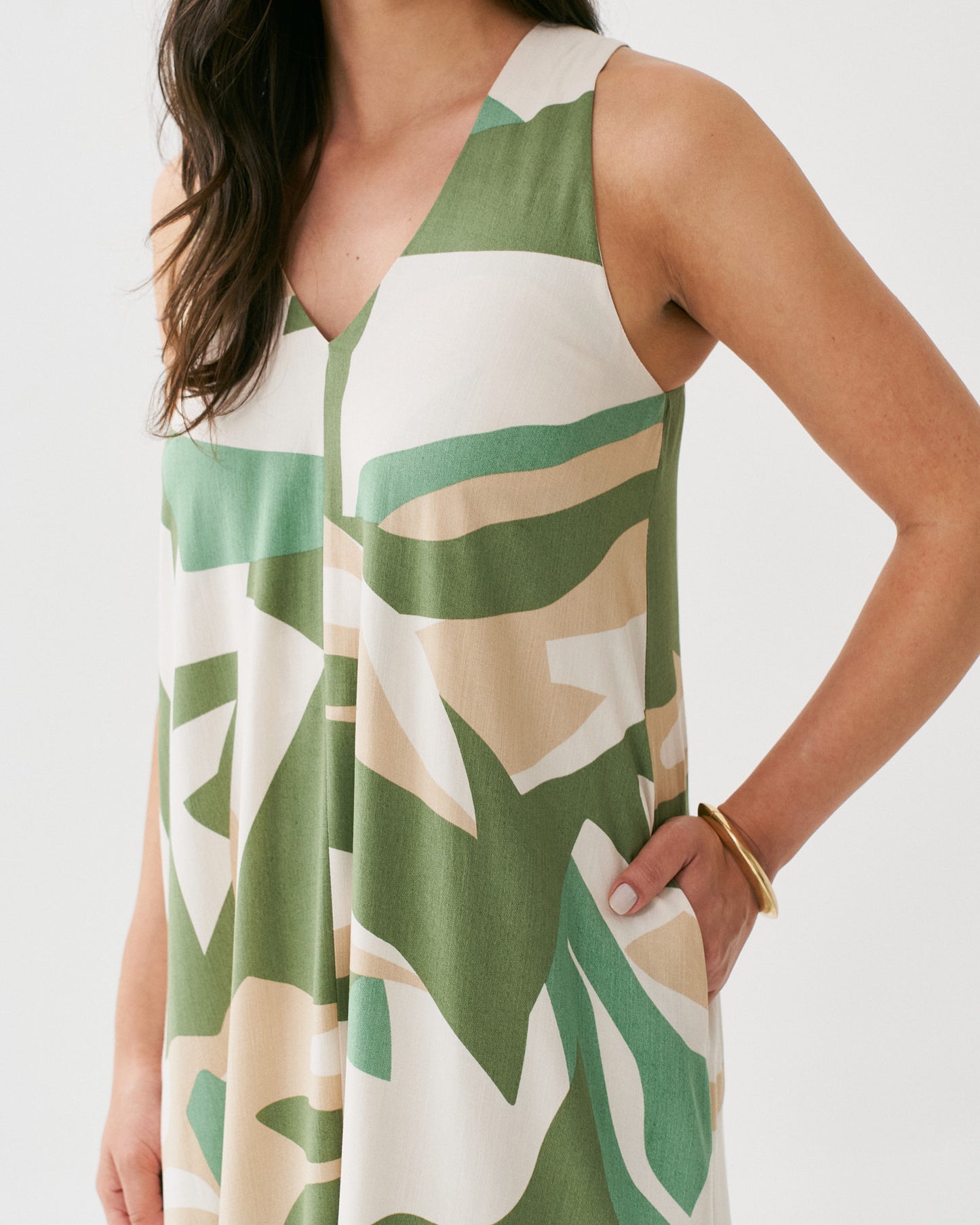 Vestido Midi Estampado 91780