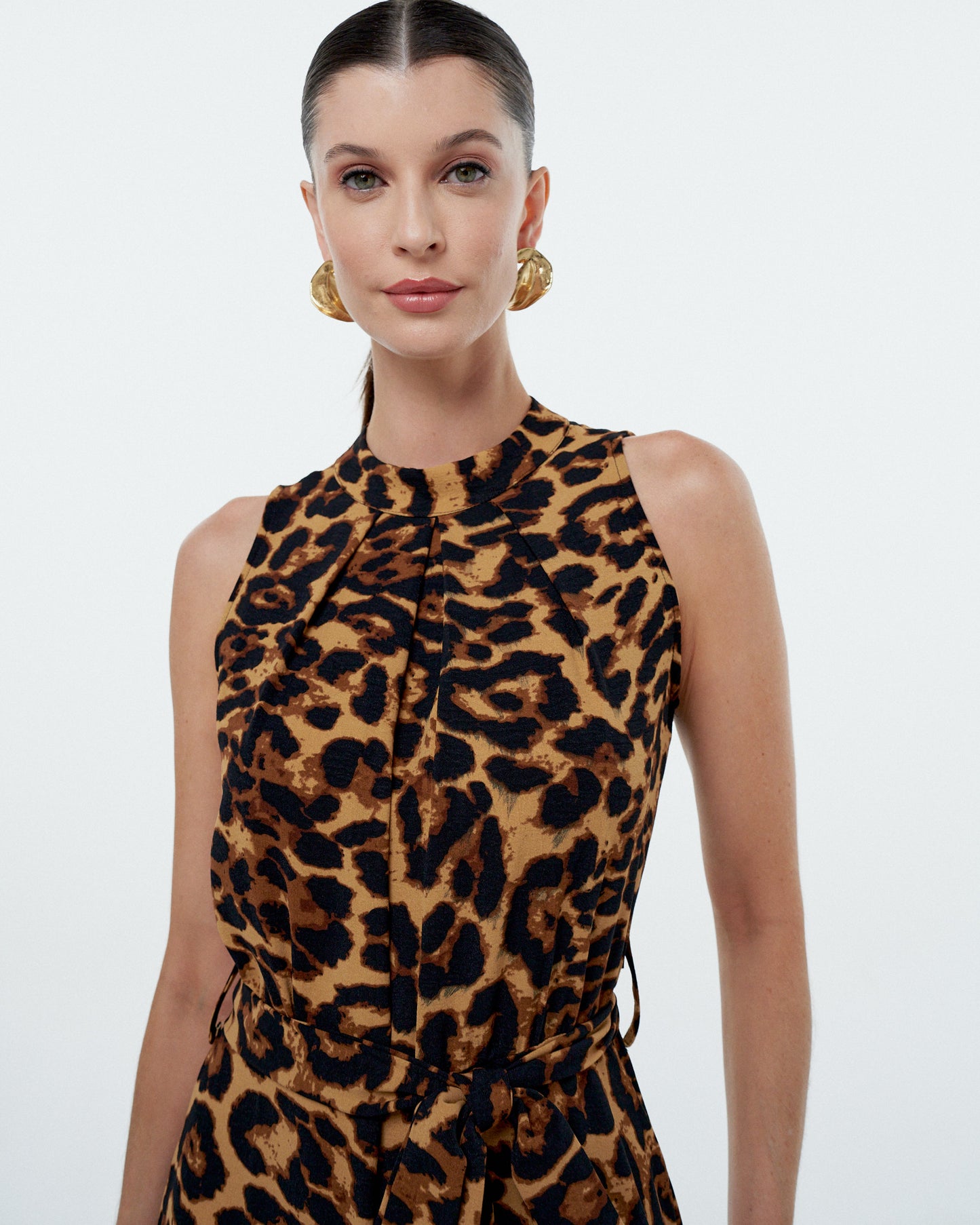 Vestido Longo Animal Print 70602