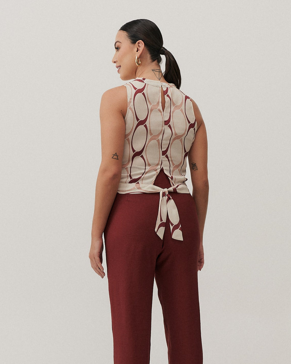 Regata Cropped Estampado 50728