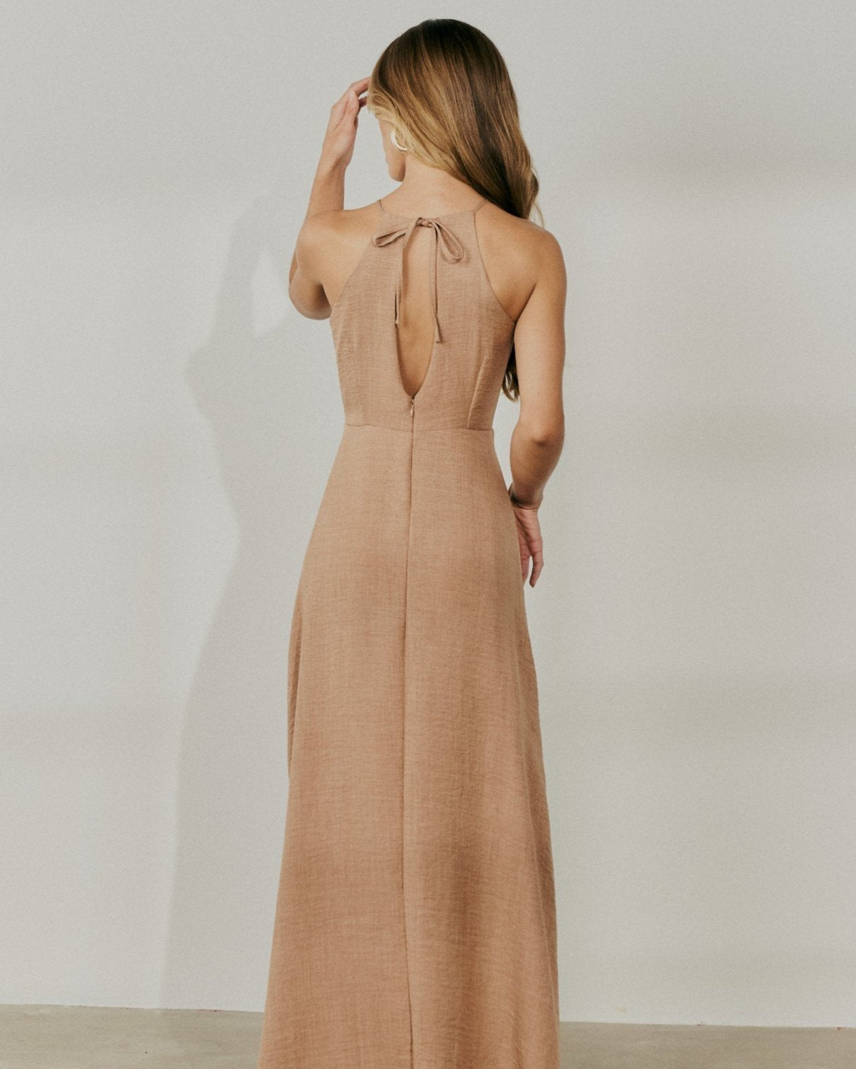 Vestido Longo Melange 47973