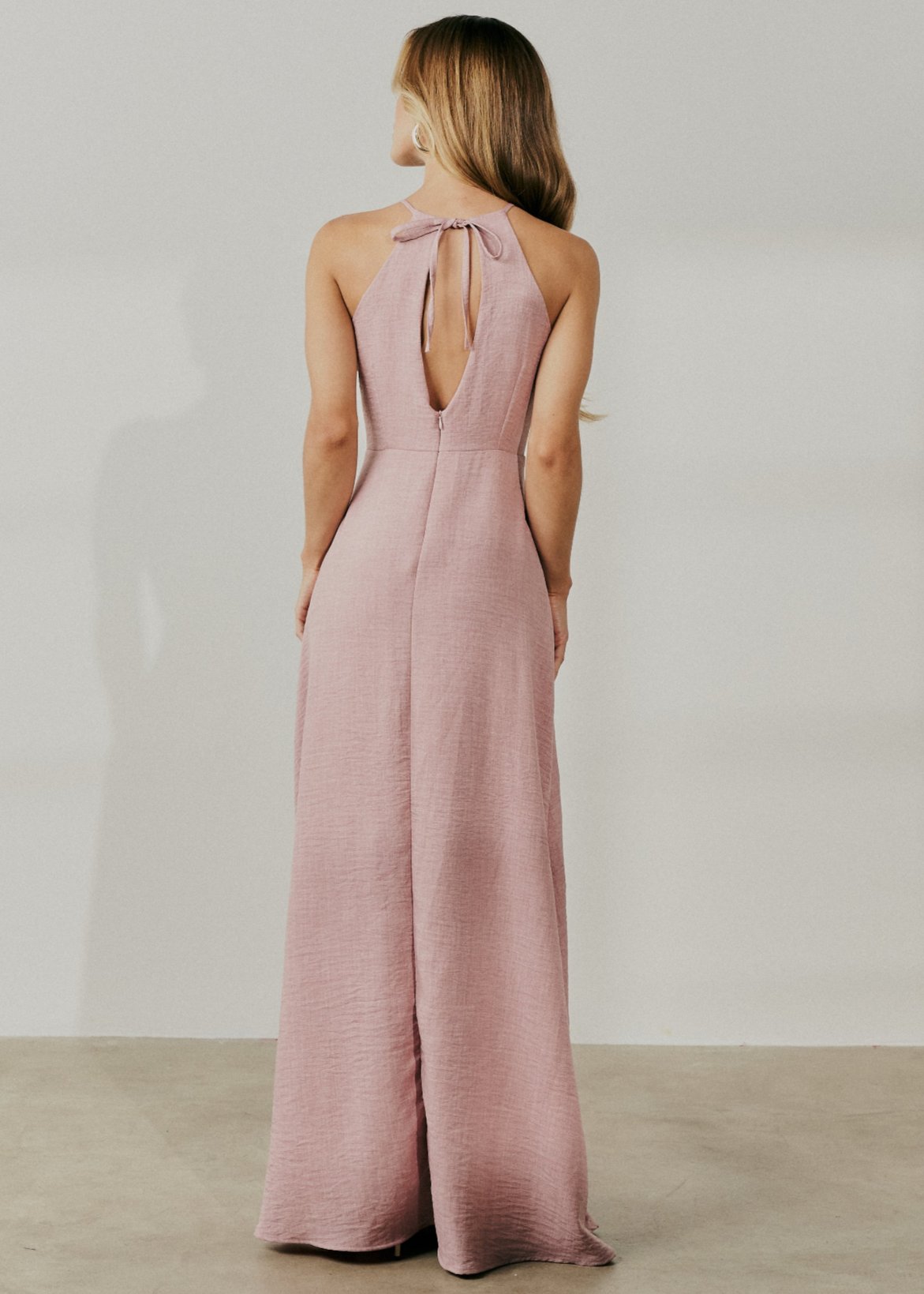 Vestido Longo Melange 47973