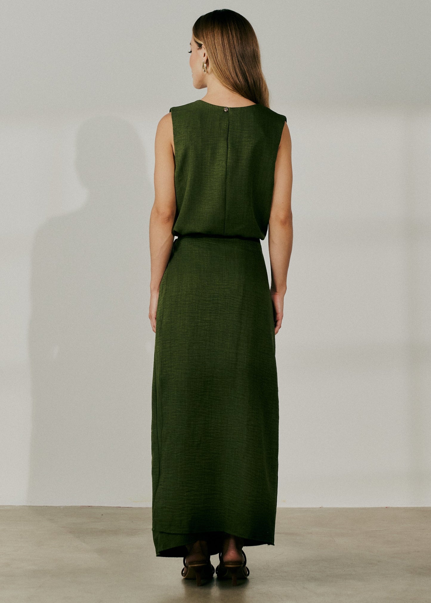 Vestido Longo Transpasse 90710