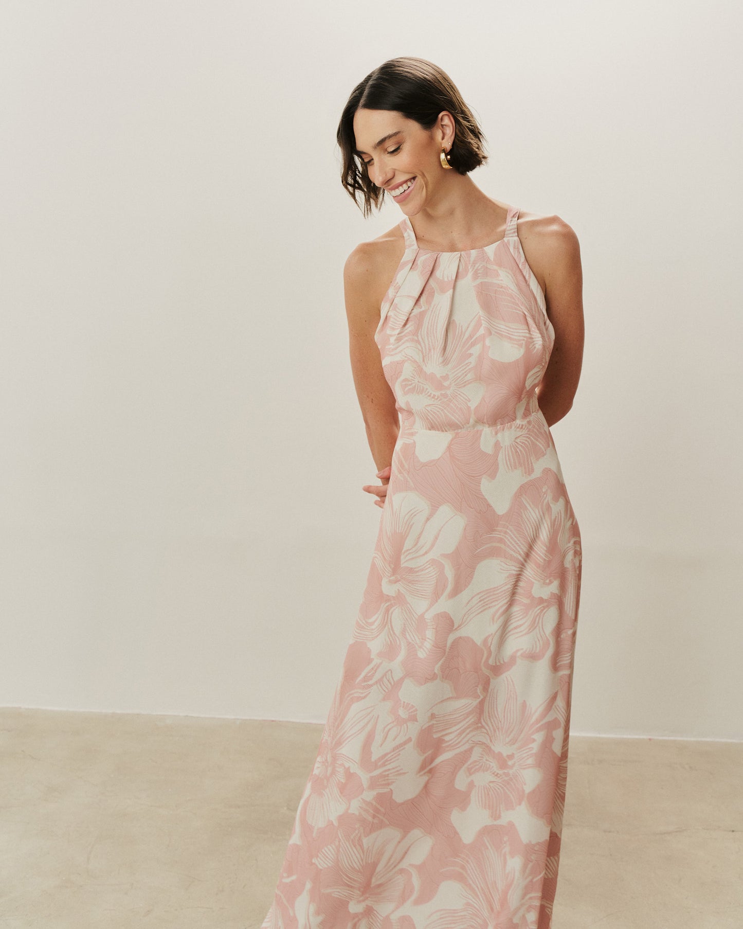 Vestido Longo Estampado 80256