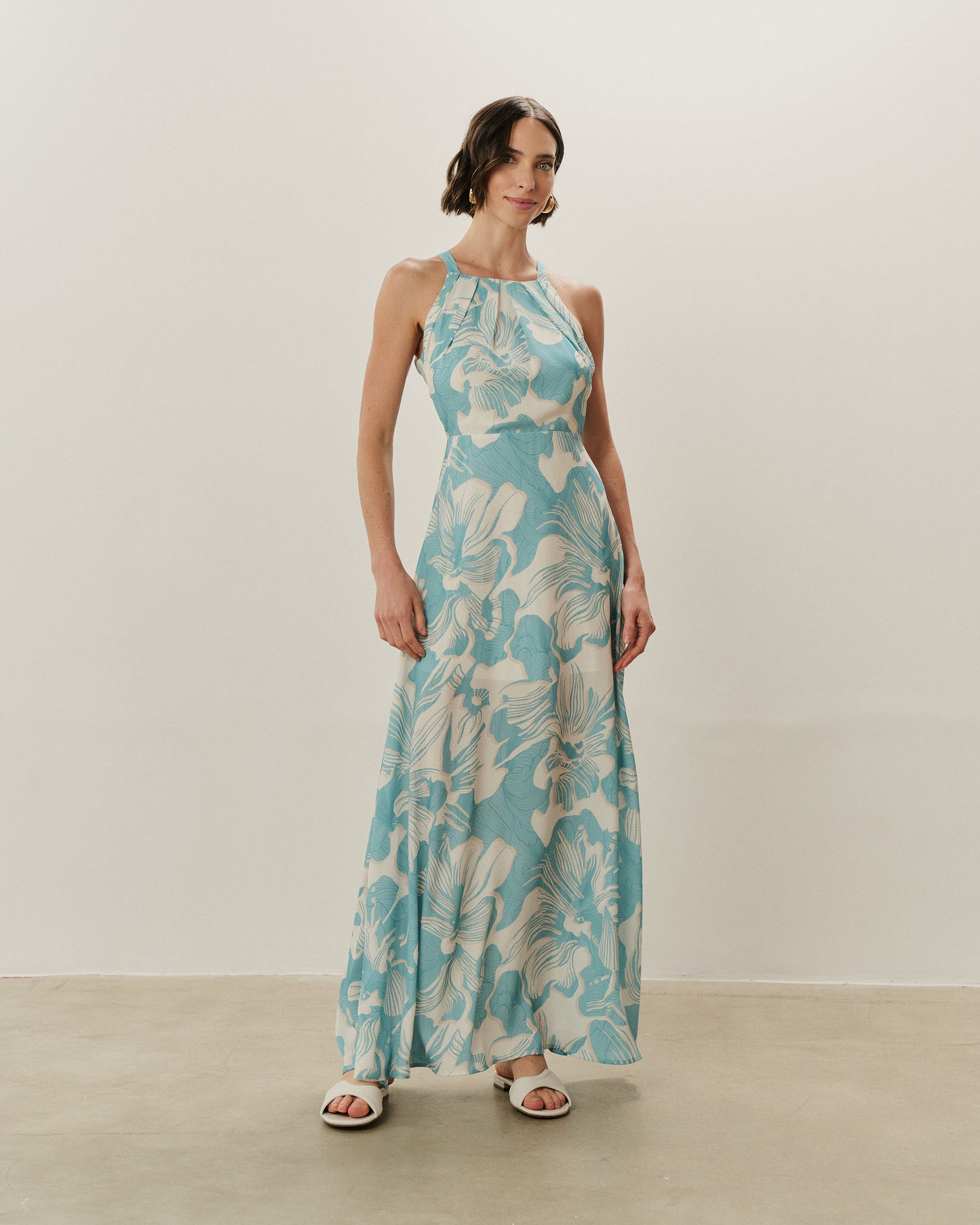 Vestido Longo Estampado 80256