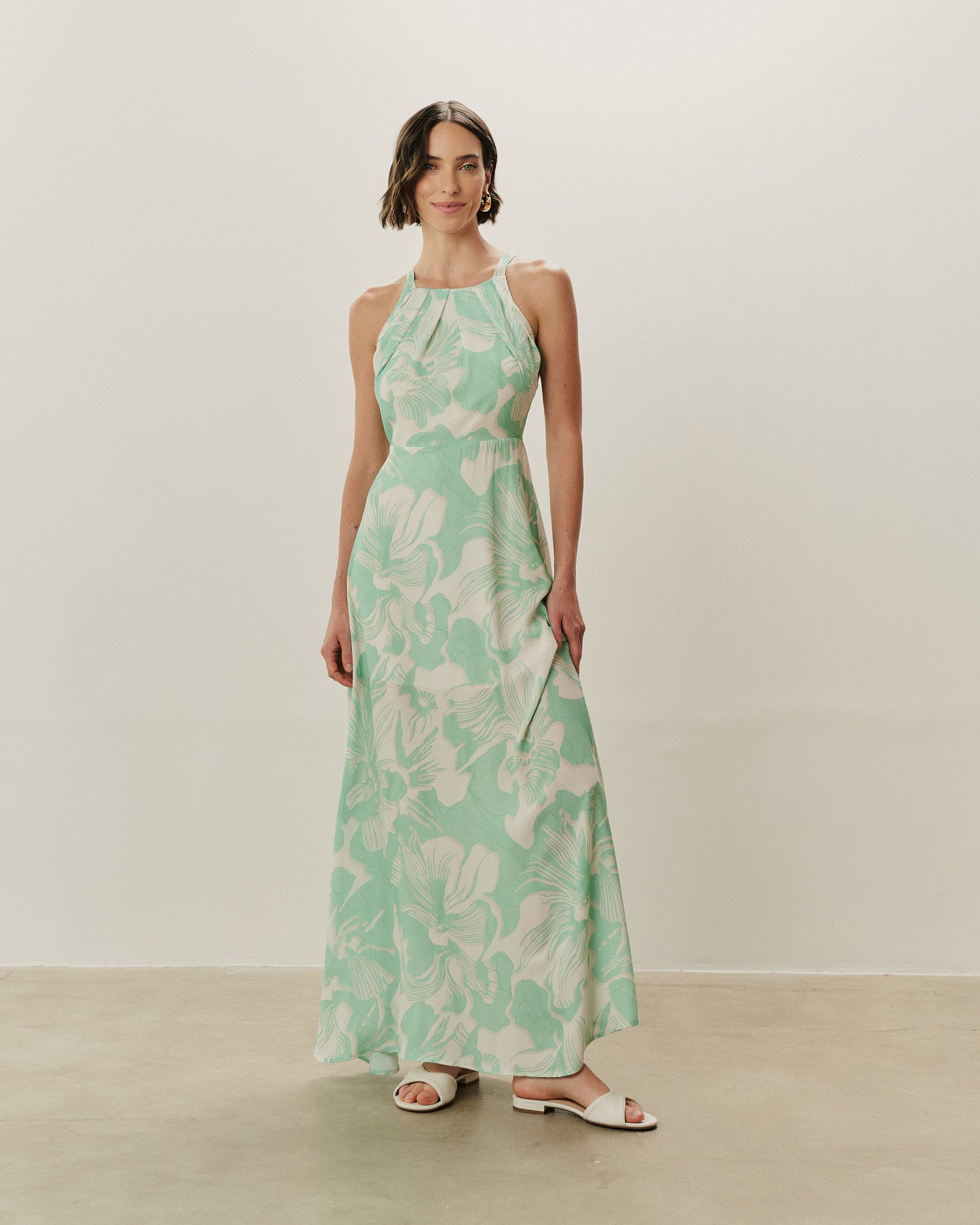 Vestido Longo Estampado 80256