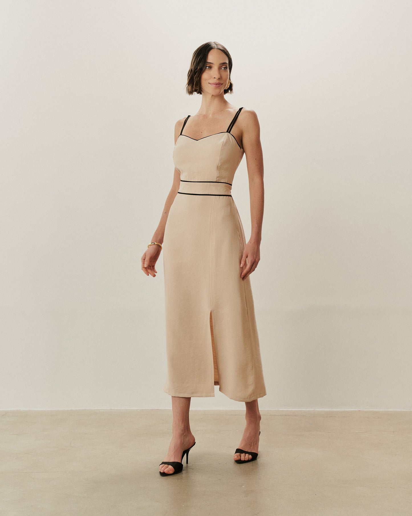 Vestido Midi De Alcinha 91191