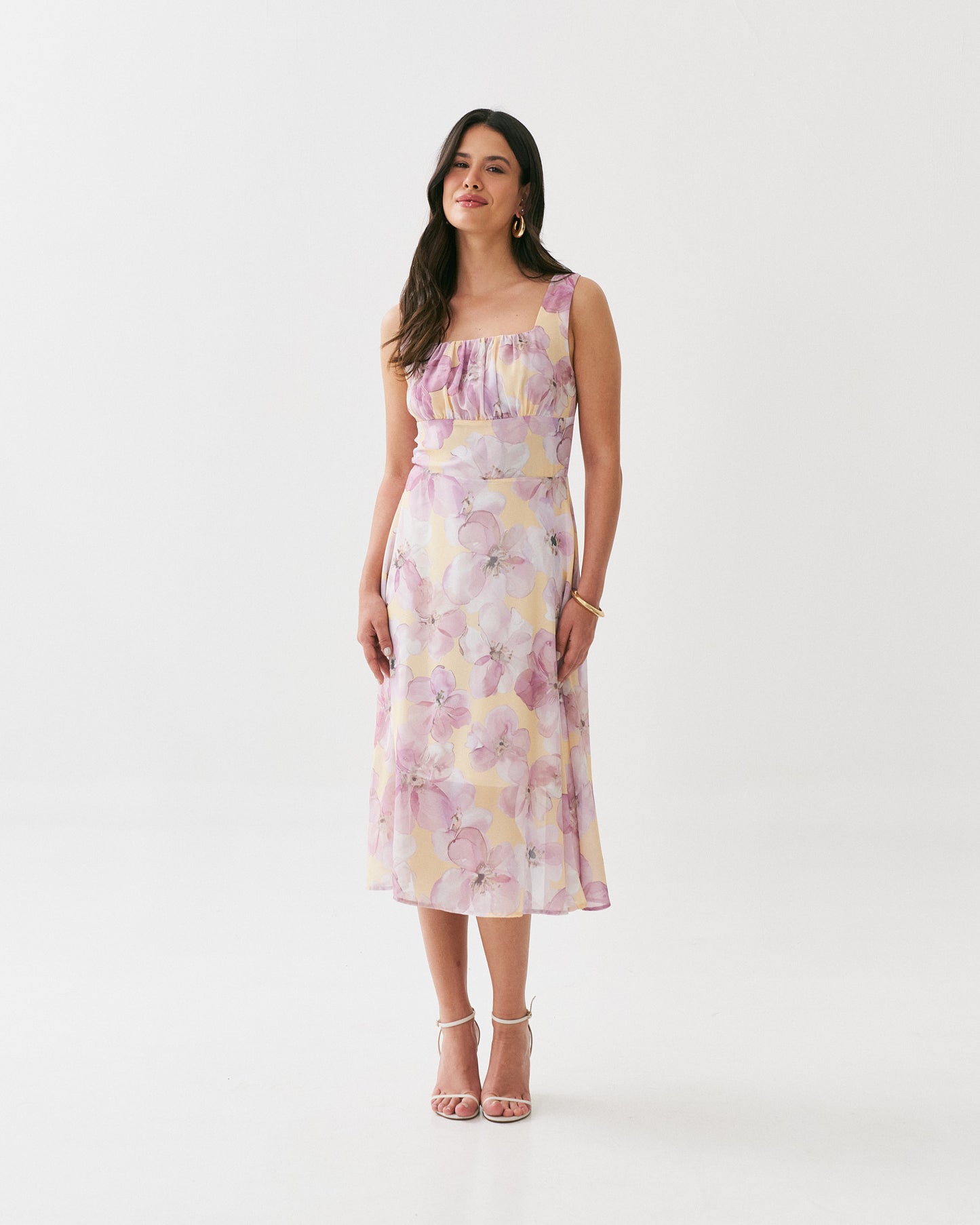 Vestido Midi Estampado 91790