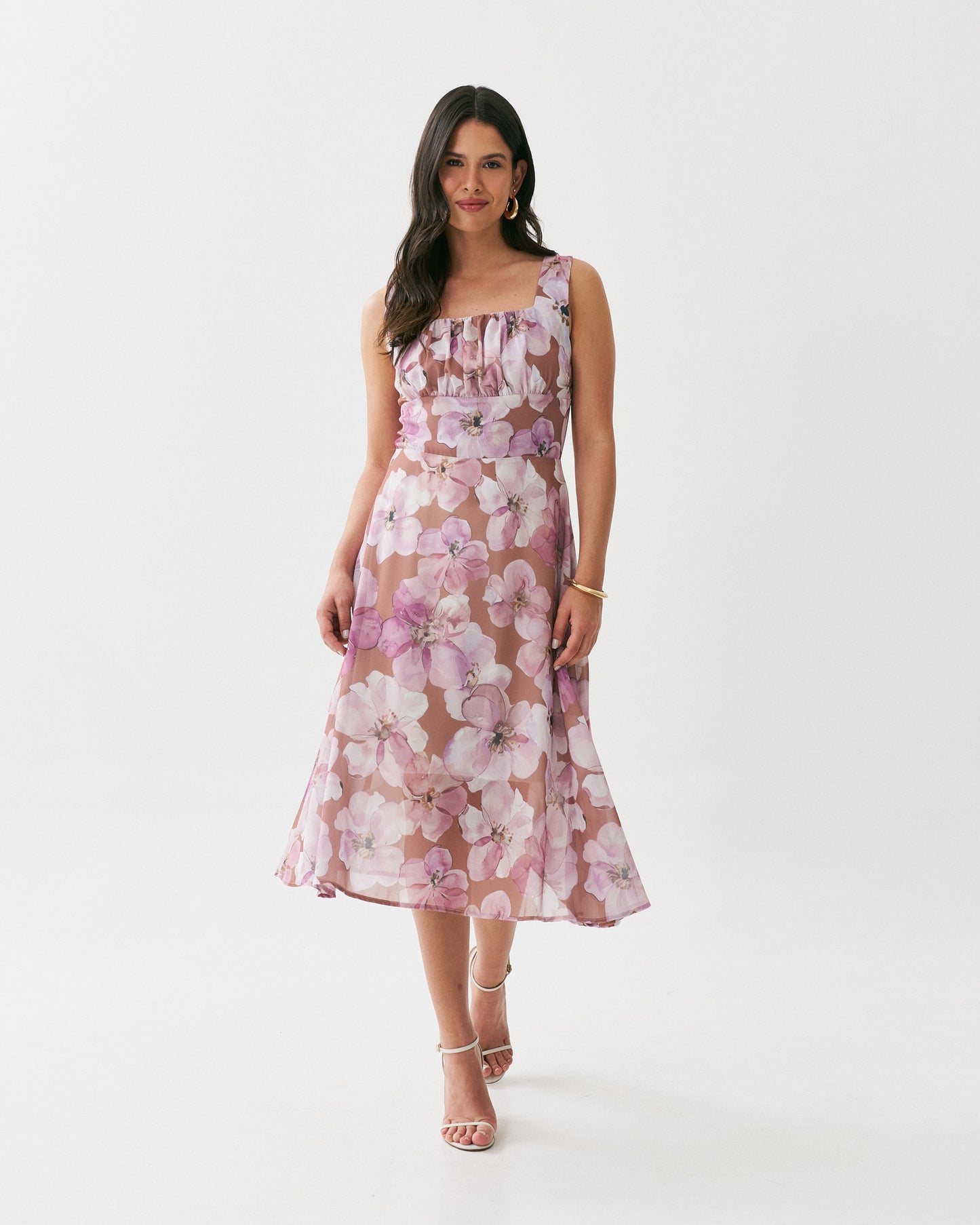 Vestido Midi Estampado 91790