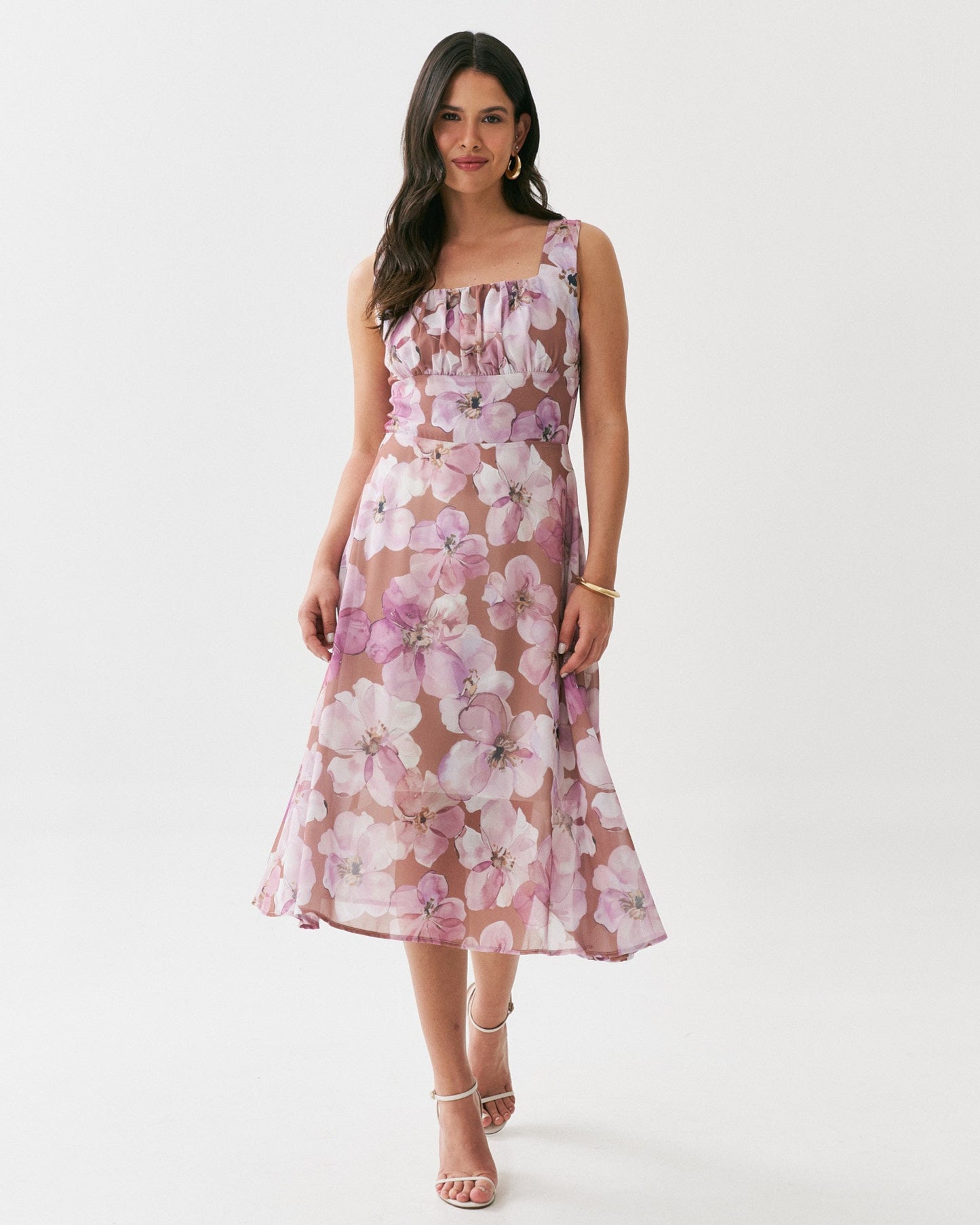 Vestido Midi Estampado 91790