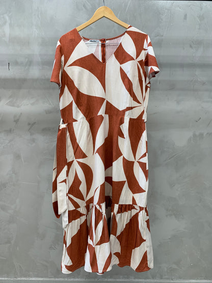 Vestido Plus Estampado 91461