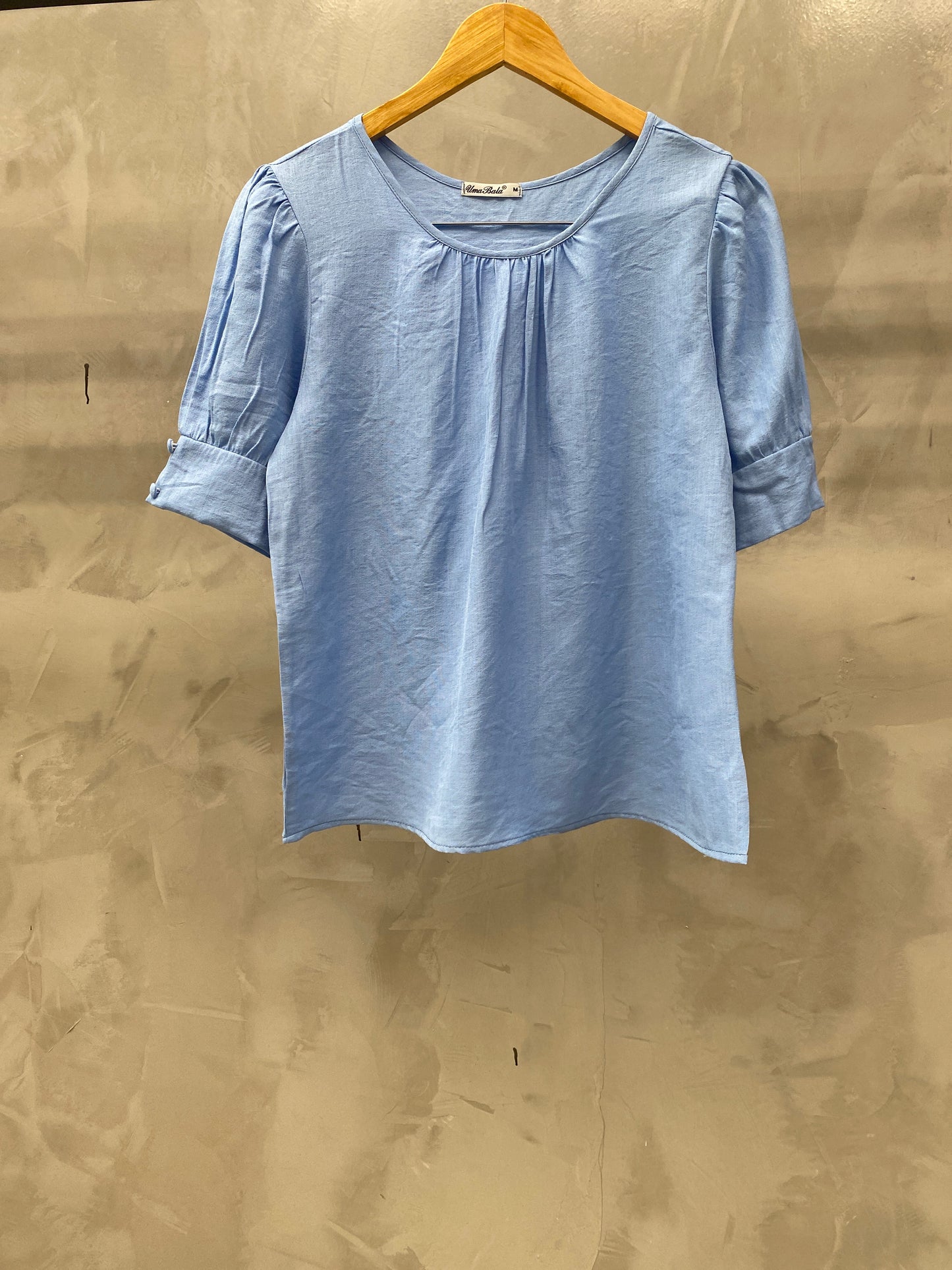 Blusa Manga Bufante Lisa 60056