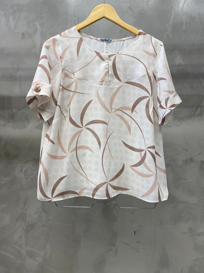 Blusa Plus Estampada 91552