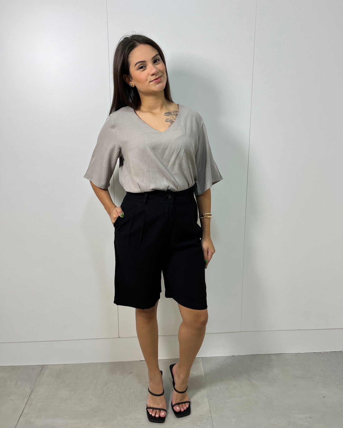 Cropped Viscose 70830