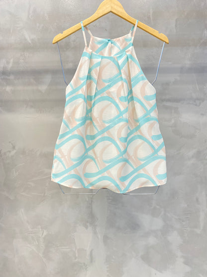 Regata alça fina estampada 48827