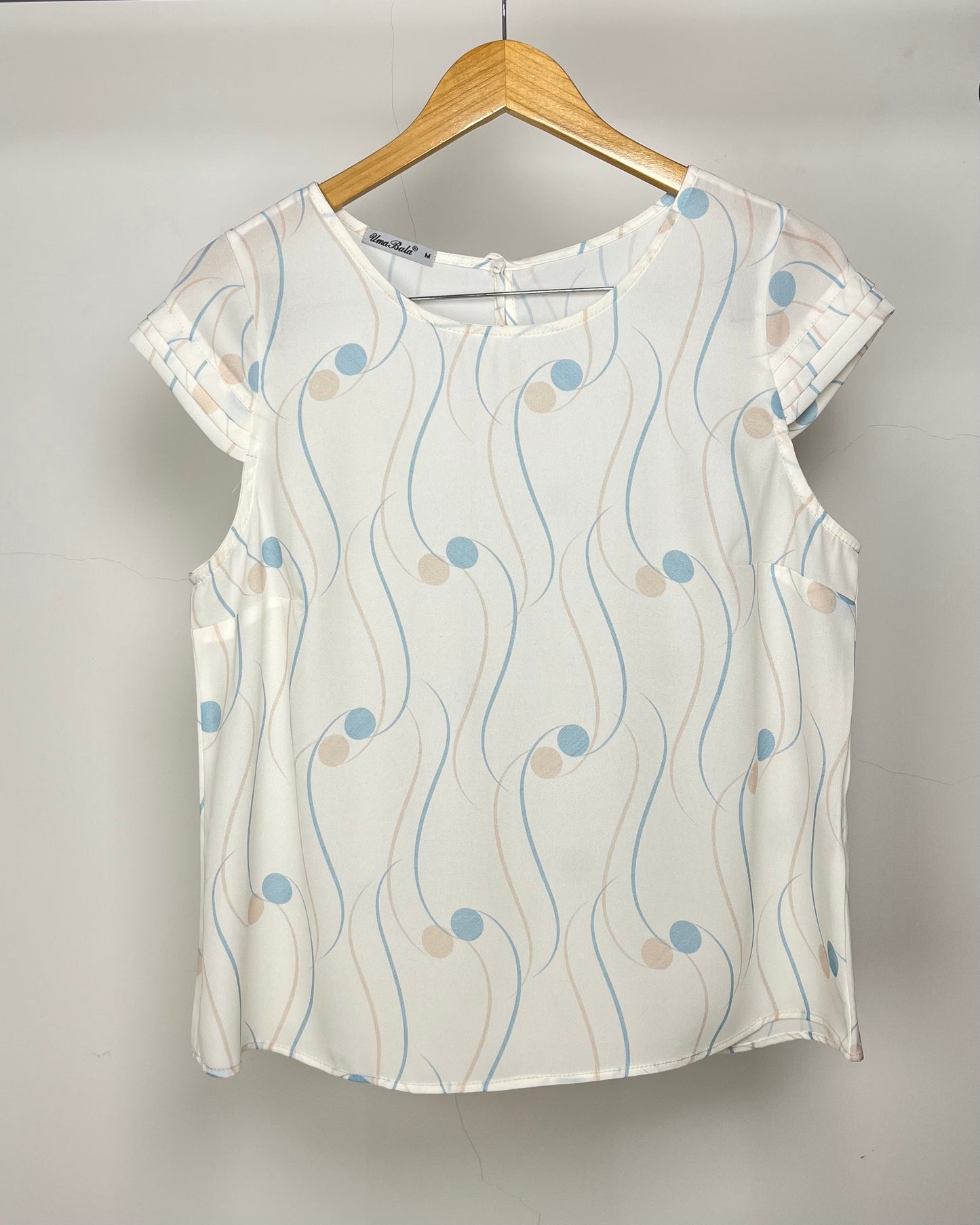 Blusa Gola Redonda Estampada 91822