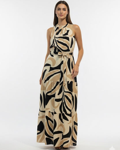 Vestido Longo Estampado 70600