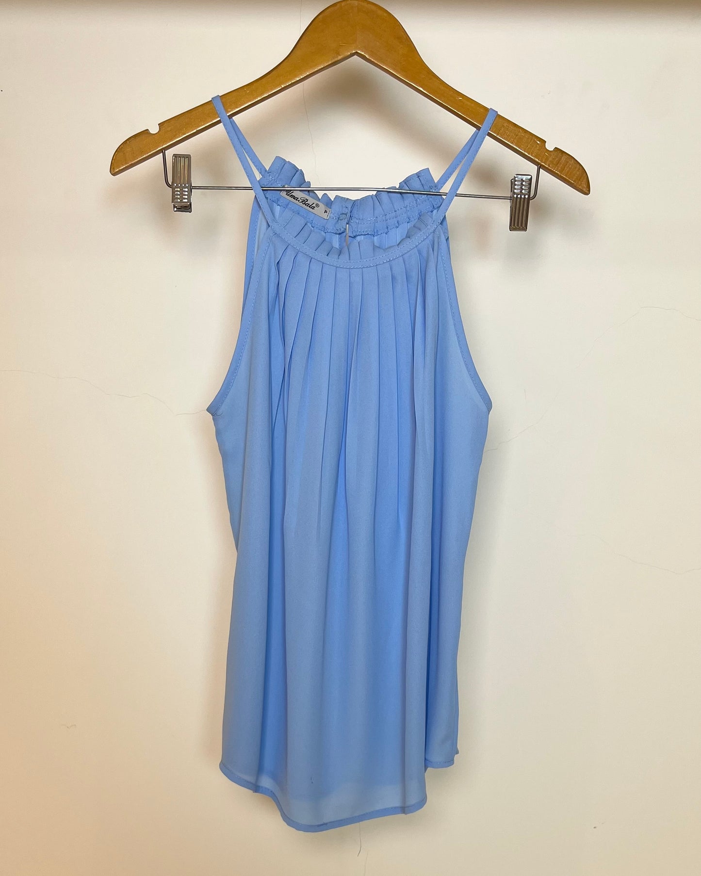 Regata Alça Fina Drapeada 49735