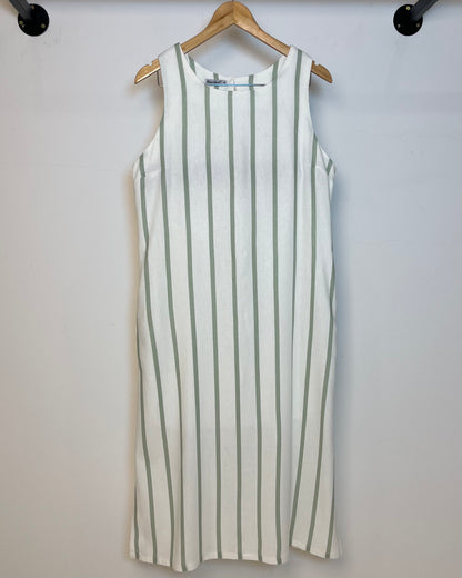 Vestido Midi De Linho 91453