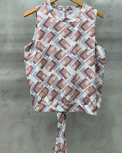Cropped Plus Estampada 8029