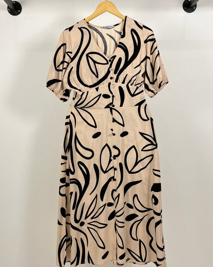 Vestido Midi Estampado 70285