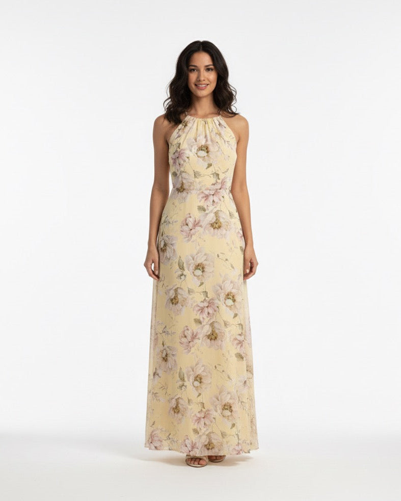 Vestido Longo Estampado 47978