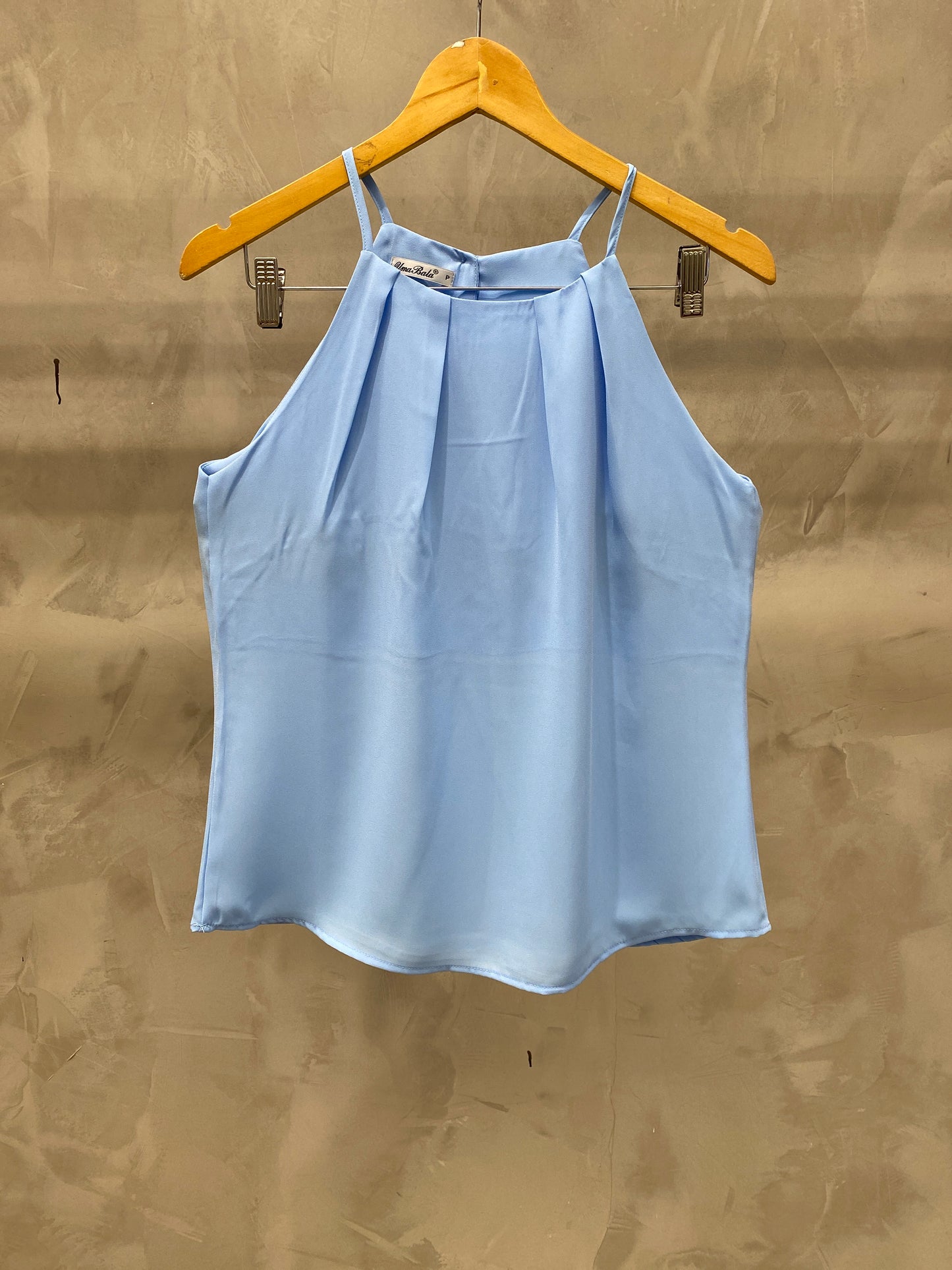 Regata Crepe Alça Fina Lisa 48821