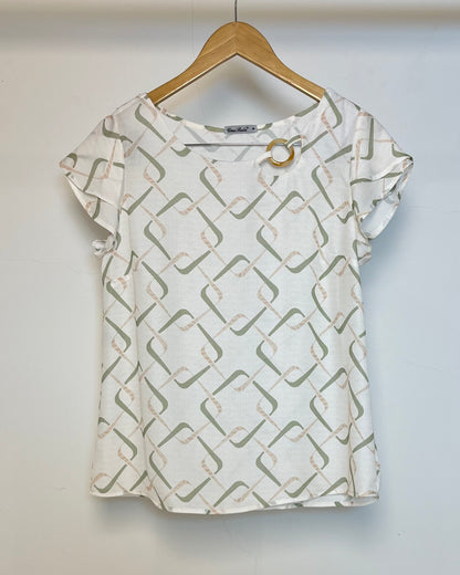 Blusa Com Detalhe de Argola 50864