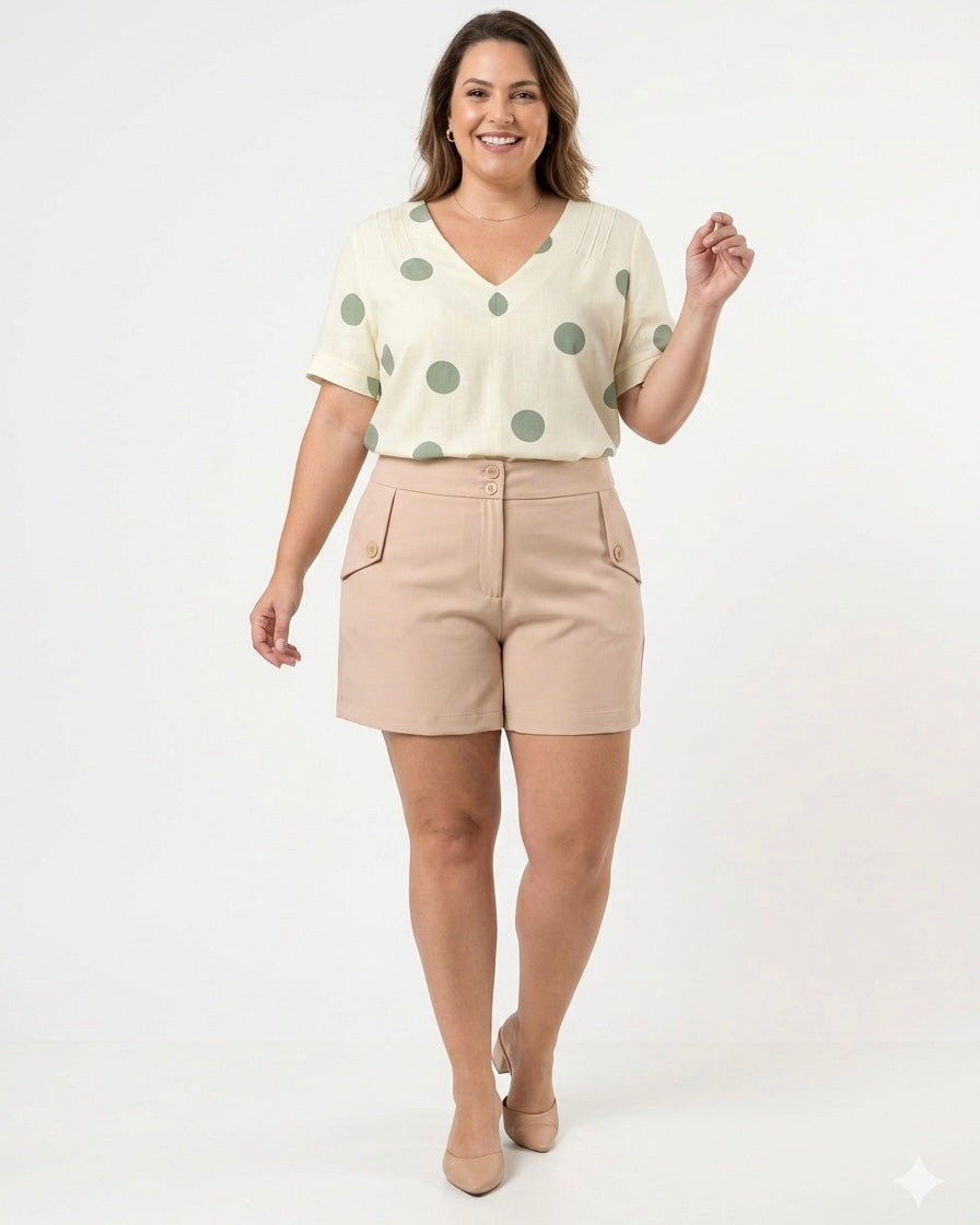 Blusa Plus Póa 92071
