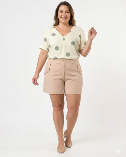 Blusa Plus Póa 92071