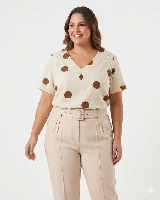 Blusa Plus Póa 92071