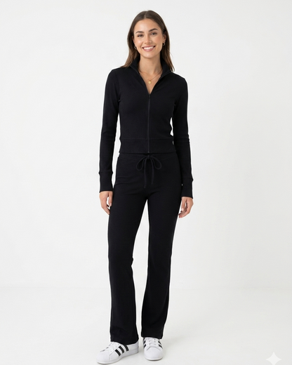 Conjunto de Jaqueta e Calça Flare 92451